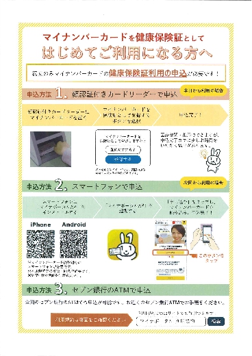 マイナンバーカードを初めてご利用になる方へ